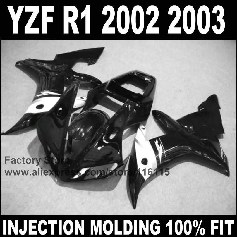 Обтекатели для мотоцикла MOTOMARTS полный комплект обтекателей YAMAHA 2002 R1 2003 YZF 02 03 из