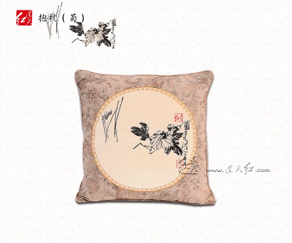 Квадратная хлопковая диванная Подушка 45*45 см с наполнителем украшение для дома