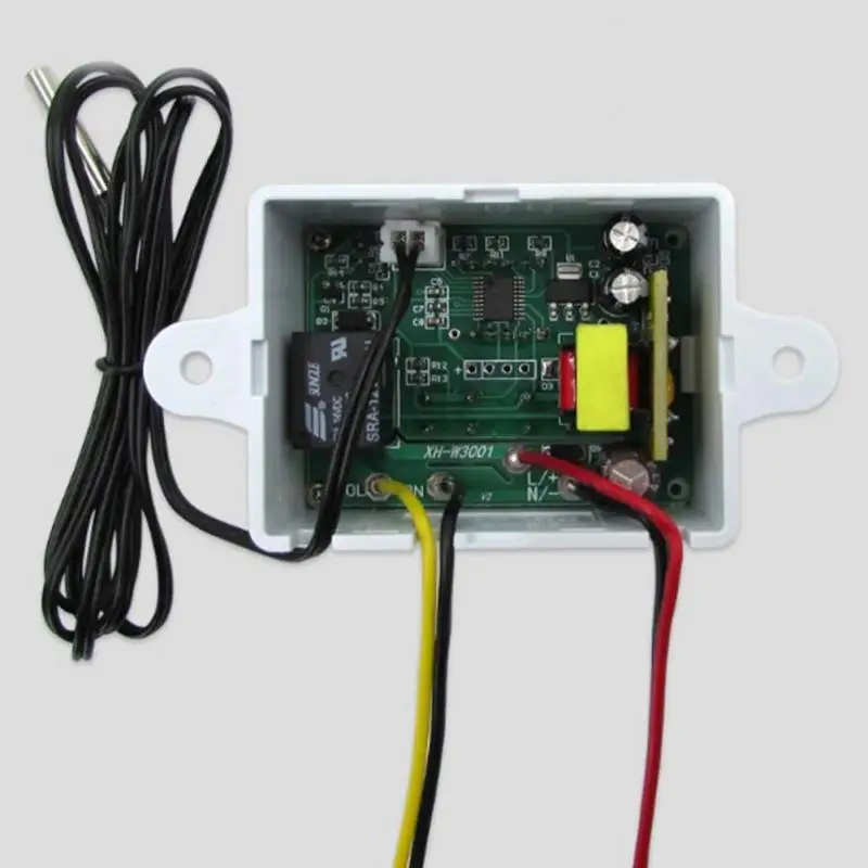 Цифровой регулятор температуры XH-W3001 А 12 В 24 220 качественный терморегулятор