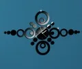 Новая акция Большой акриловый цветок diy Зеркало 3d стикер на стену украшение дома диван фон Декор для спальни