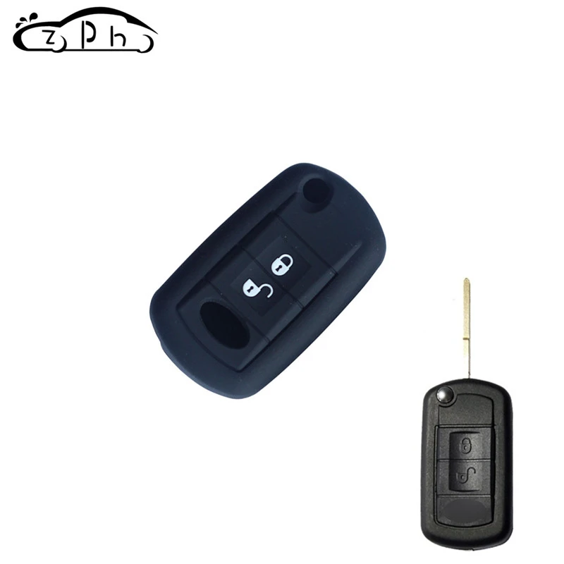 Силиконовый чехол для автомобильного дистанционного ключа брелка Land Rover LR3 Discovery 3