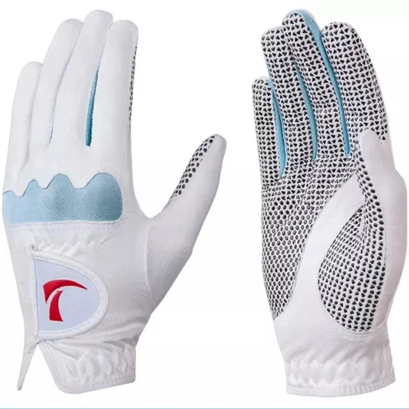 2 пара/лот женские перчатки для гольфа с левой и правой стороны солнцезащитный