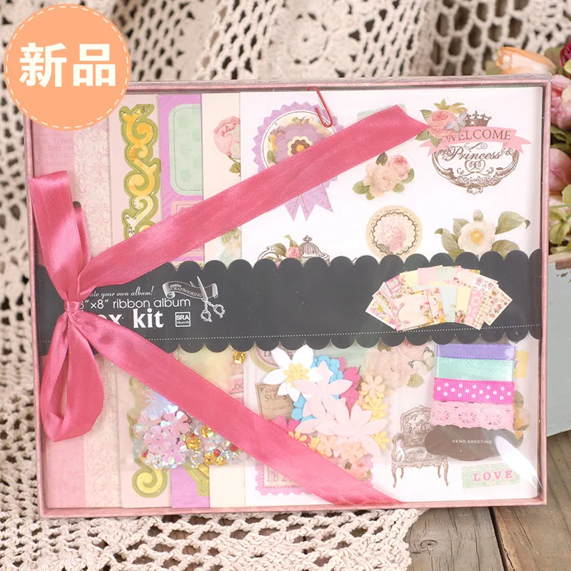 Набор сделай сам для скрапбукинга детских фотоальбомов девочек наклеек