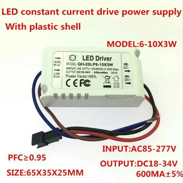50 шт. потолочный светодиодный светильник 2 3 Вт 6 10x3 10 20 30 Вт|transformer power|transformer power