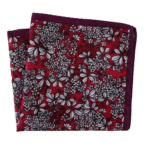 DPH049 Pocket Square Портной Смит Новое поступление большой размер костюм платок Печать Мягкий носовой платок для мужчин полотенце для сундуков круг волна цветочный плед носовой платок - Цвет: DPH049 Pocket Square