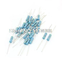 30 pieces electronic component axial metal film resistor 43k ohm 2w 1
