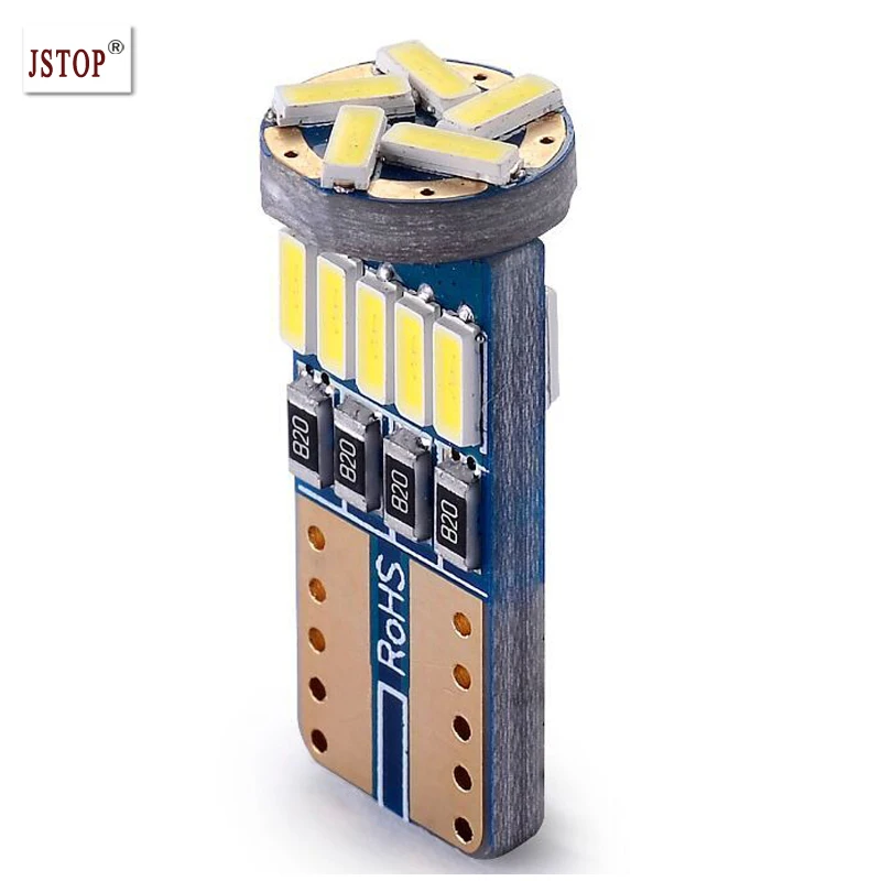 JSTOP 2 шт./компл. светильник пы для чтения 12 В переменного тока 6000K купольные лампы c5w