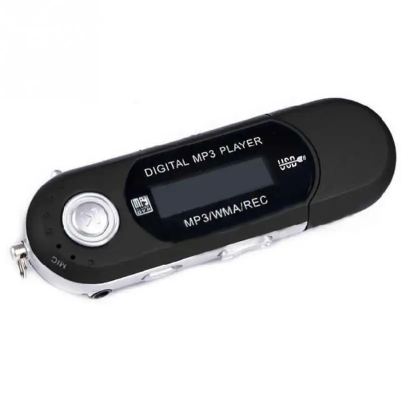 Небольшой Размеры MP3 плееры флеш диск USB 2 0 накопитель ЖК дисплей мини спортивные
