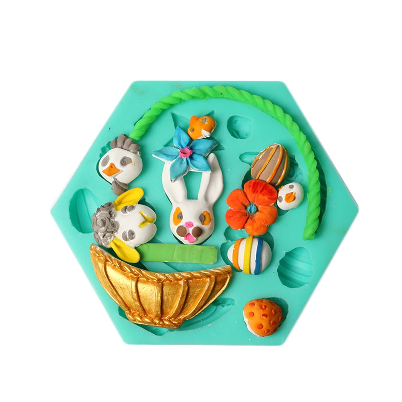 DIY Кролик хвост Жидкая силиконовая форма помадка инструмент для выпечки торта