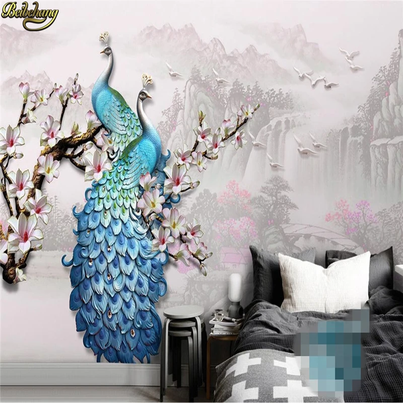 Beibehang пользовательские обои большие настенные наклейки водное производство