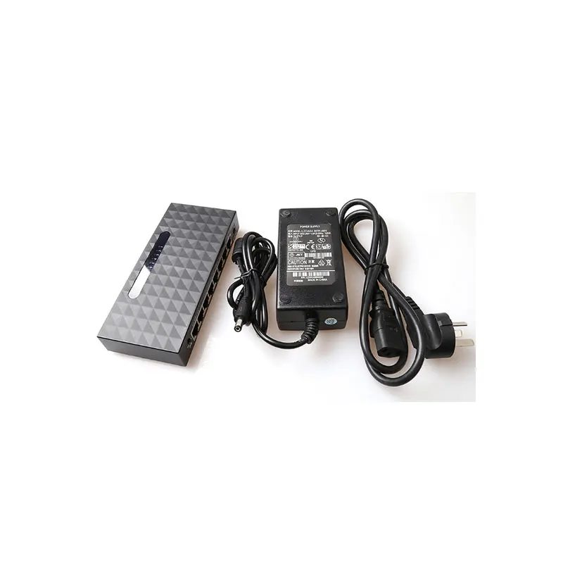 

8 Port SPOE Network Desktop Switch 5-60V Power Supply SPOE Network Switch 10/100Mbps With 6 Surveillance Cameras