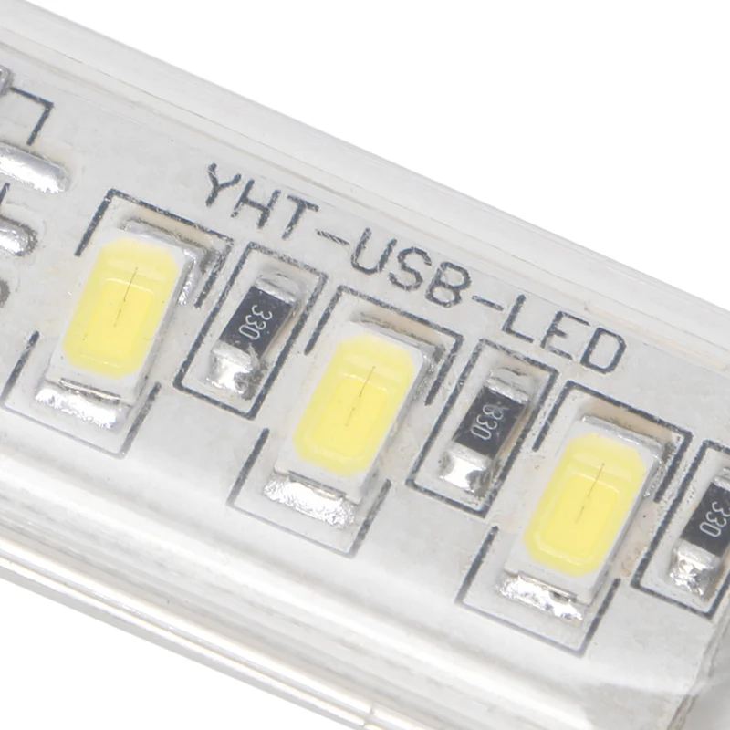 Портативный брелок 3 светодиодный белый ночник USB U диск лампа с крышкой яркий