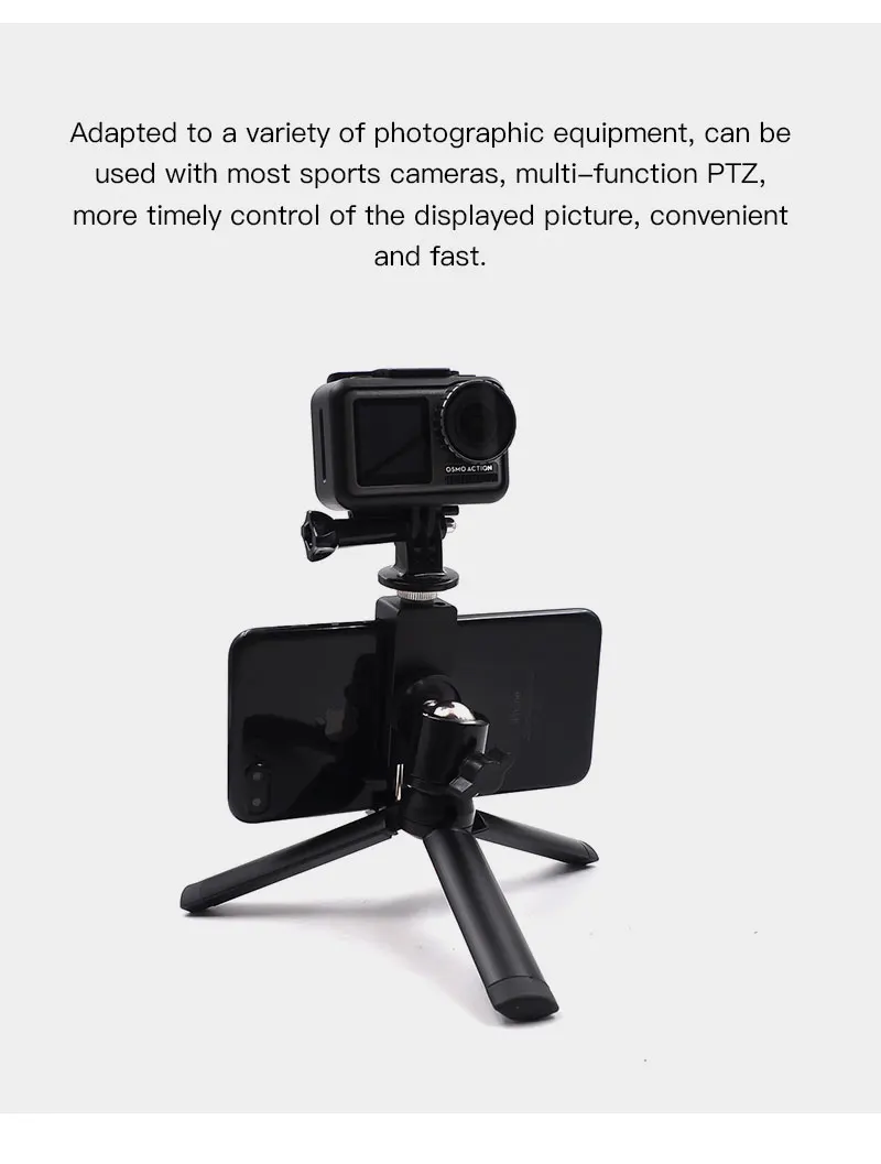 STARTRC OSMO Action Expansion Kit переносной штатив с держателем для телефона для DJI OSMO аксессуары для экшн-камеры