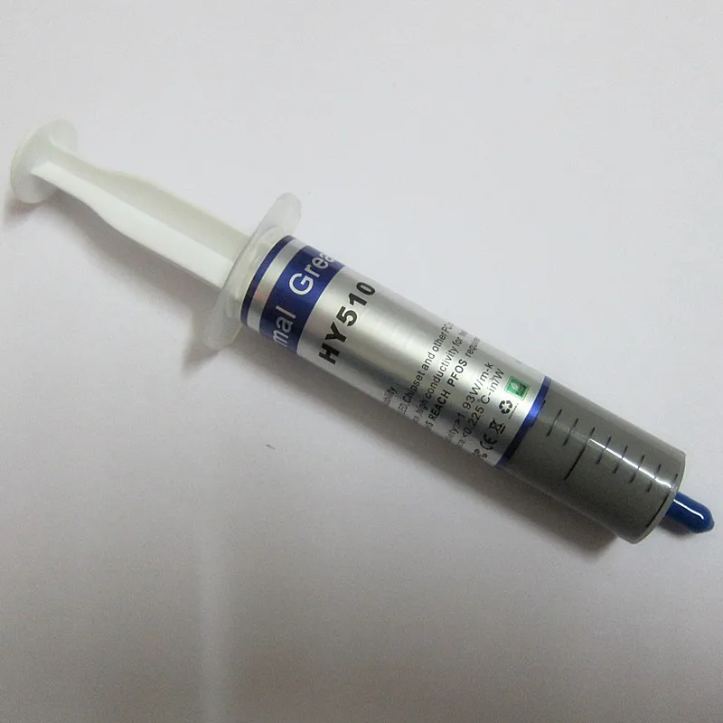 Горячая распродажа! Термопаста силиконовая серого цвета с добавлением серебра