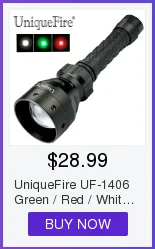 UniqueFire охотничий фонарик UF-1508 IR850nm T38 фокусируемая головка инфракрасный Тактический с свободный прицел Крепление