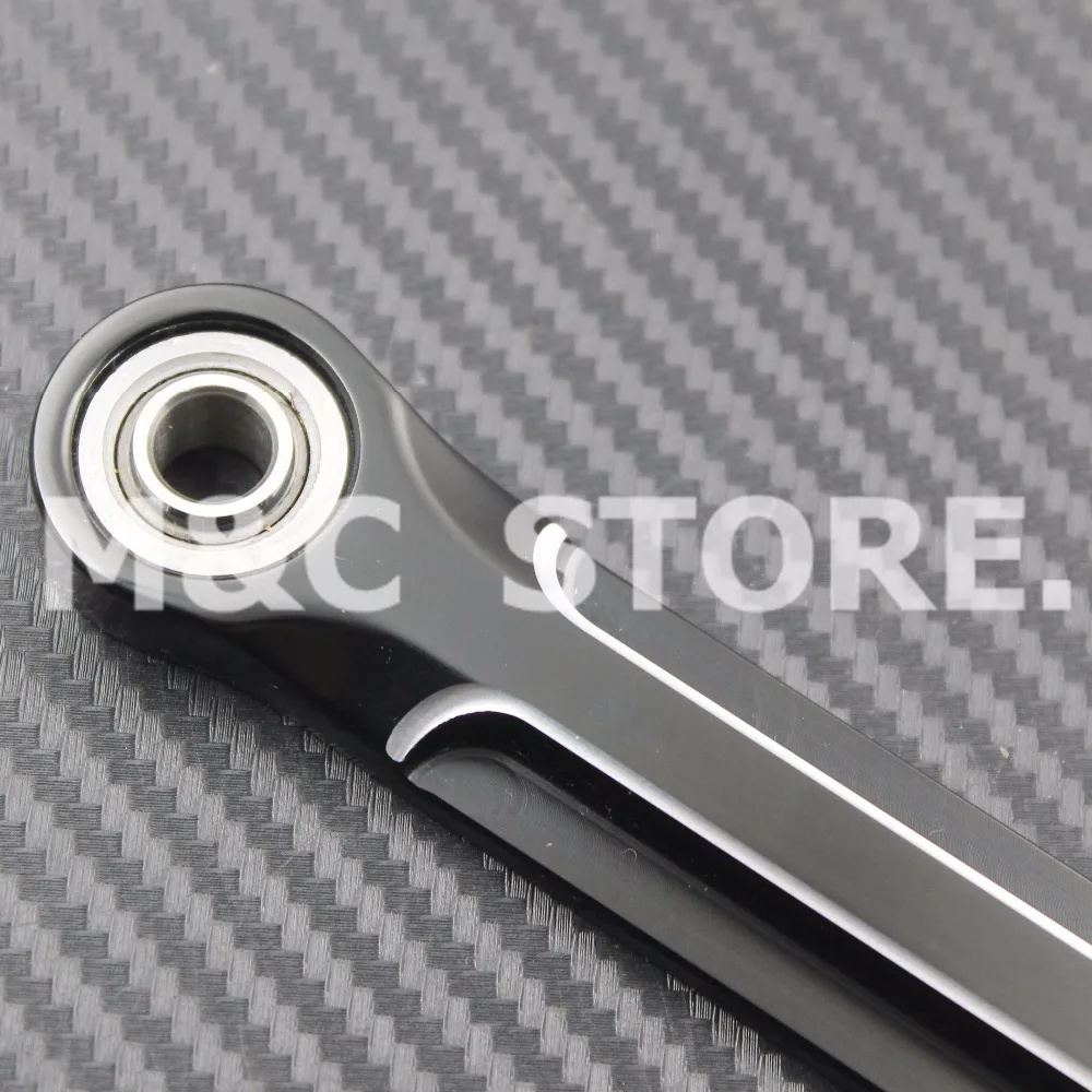 Черный хромированный рычаг переключения передач для мотоцикла с ЧПУ 31 см Harley Touring