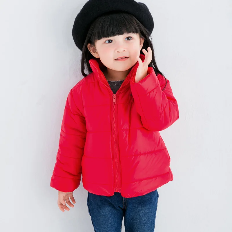 Рождество дети пальто детские зимние куртки хлопка девушки наряды девочка