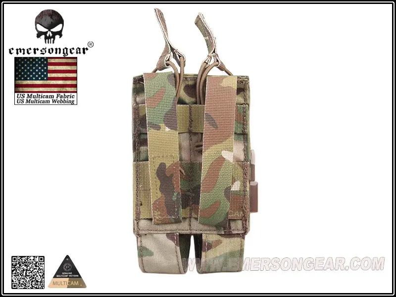 Модульная двойная Магнитная сумка EmersonGear для MP7 Военная Тактическая Сумка