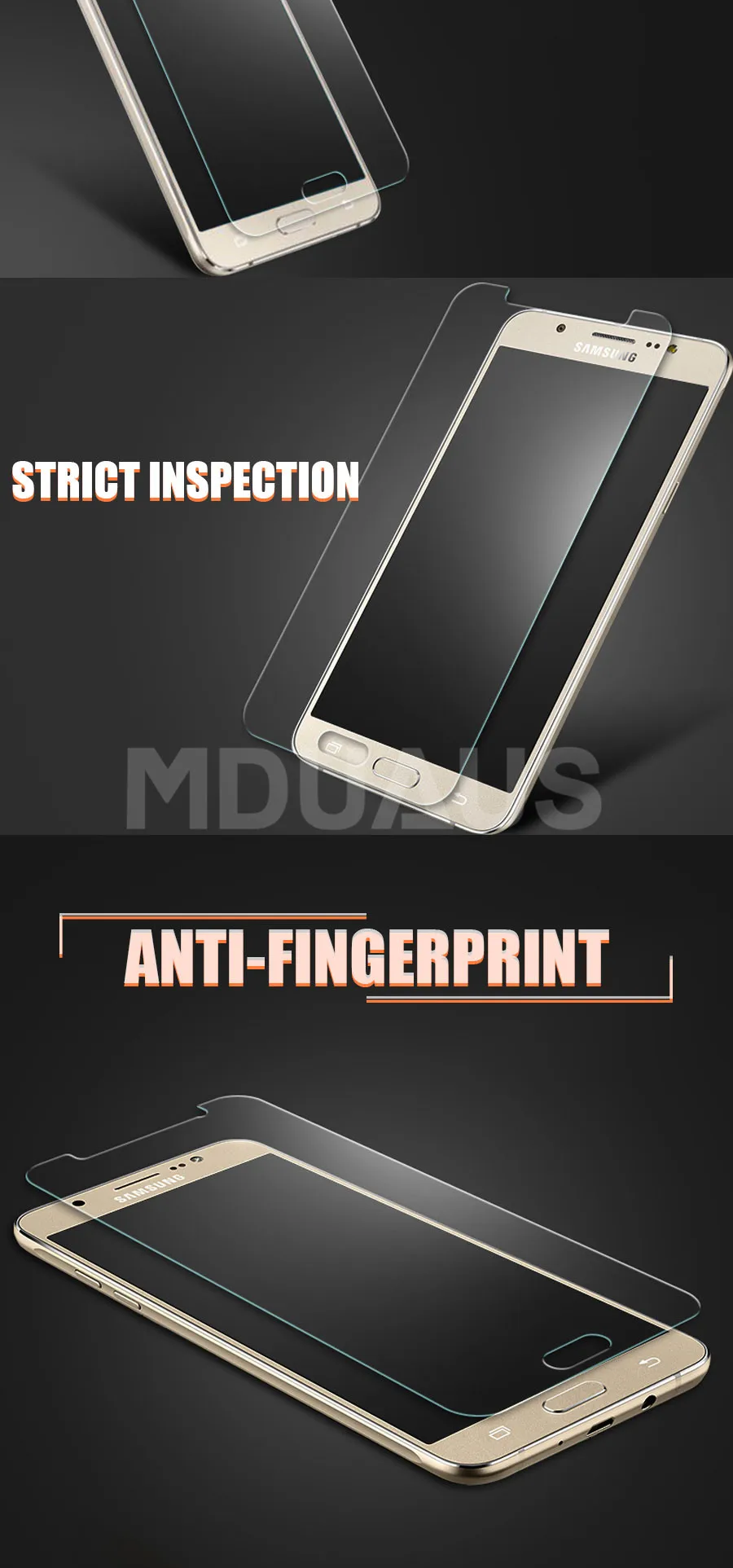 С уровнем твердости 9H закаленное Стекло на samsung Galaxy J3 J5 J7 A3 A5 A7 A6 A8 плюс A9 Экран защитная плёнка для НУА Вэй