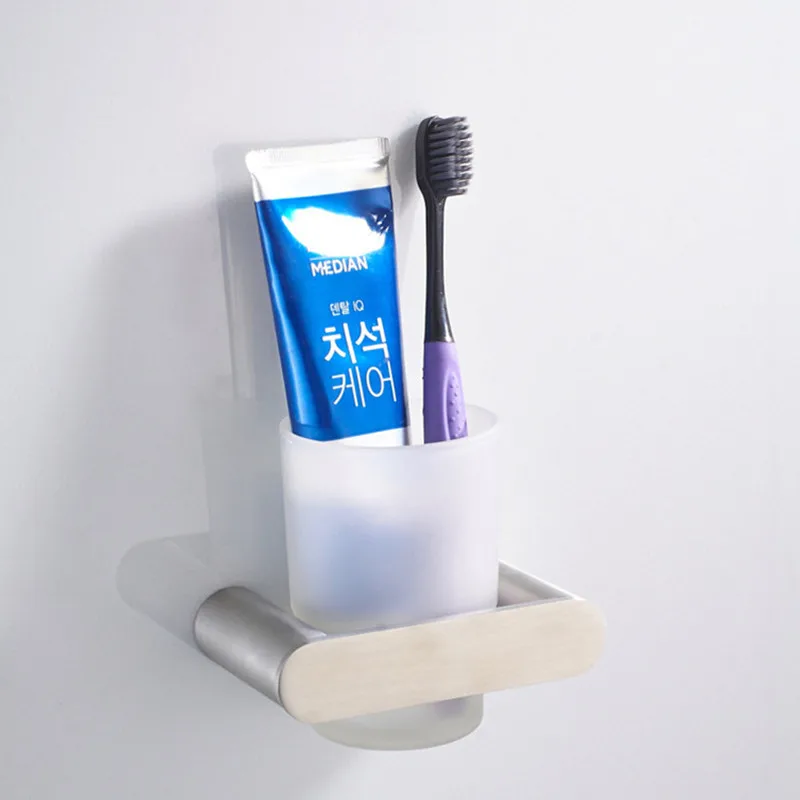 Держатель для зубной щетки LIUYUE хромированный/матовый никель нержавеющая сталь