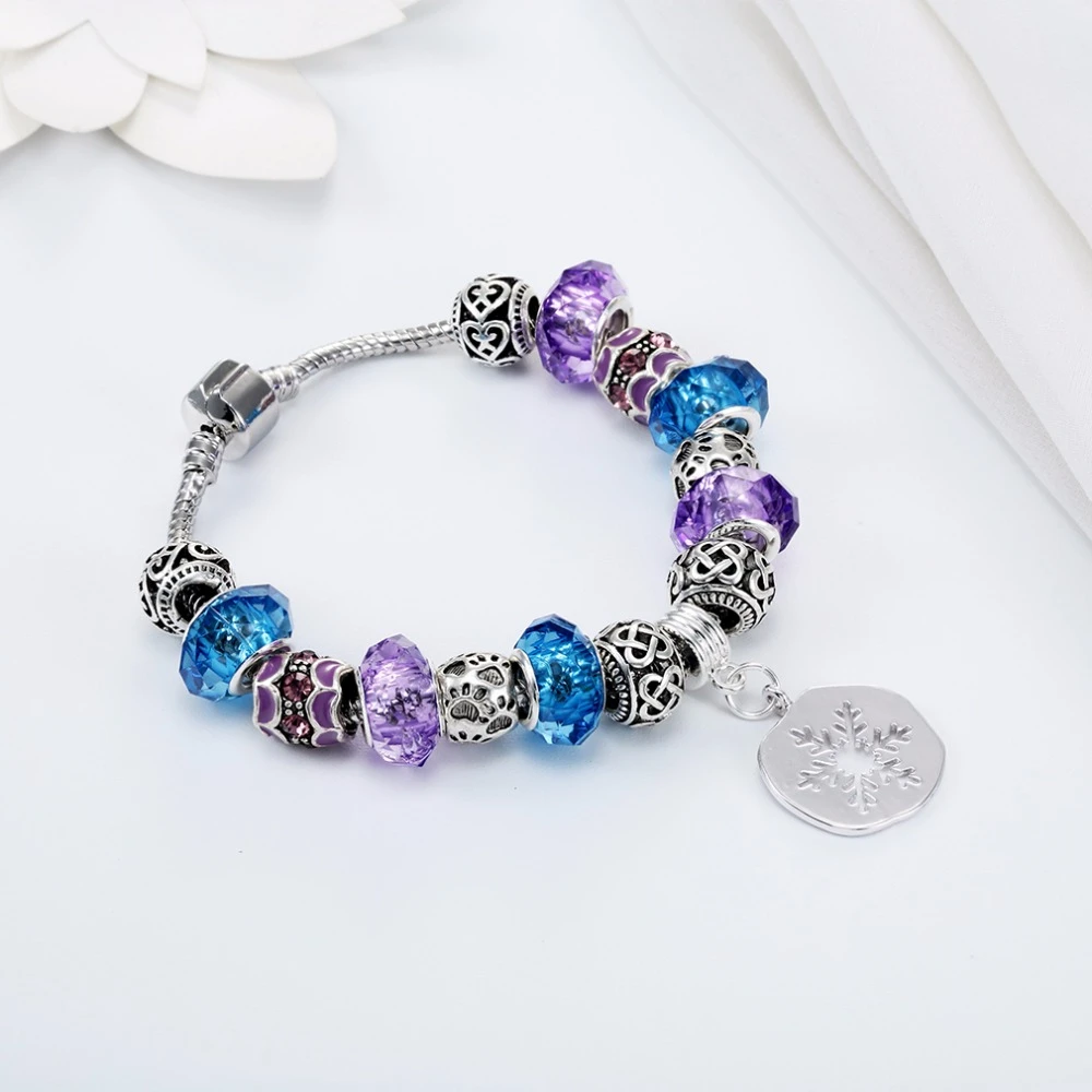 Cxwind модные антикварные бриллиантовые бусины очаровательные браслеты с