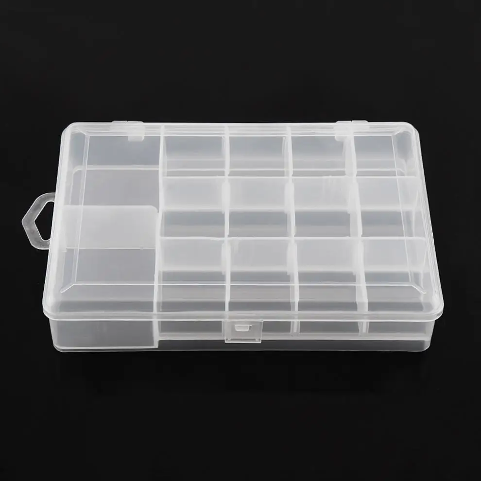 14 отделений пластиковый чехол для хранения приманка ложка крючок снасти разъем