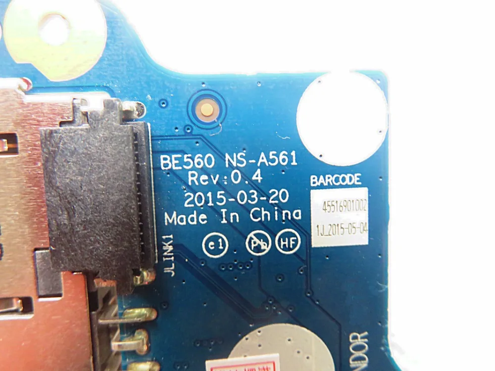 Оригинал для lenovo E565 E555 usb плата зарядного устройства dc jack NS-A561 | Компьютеры и офис