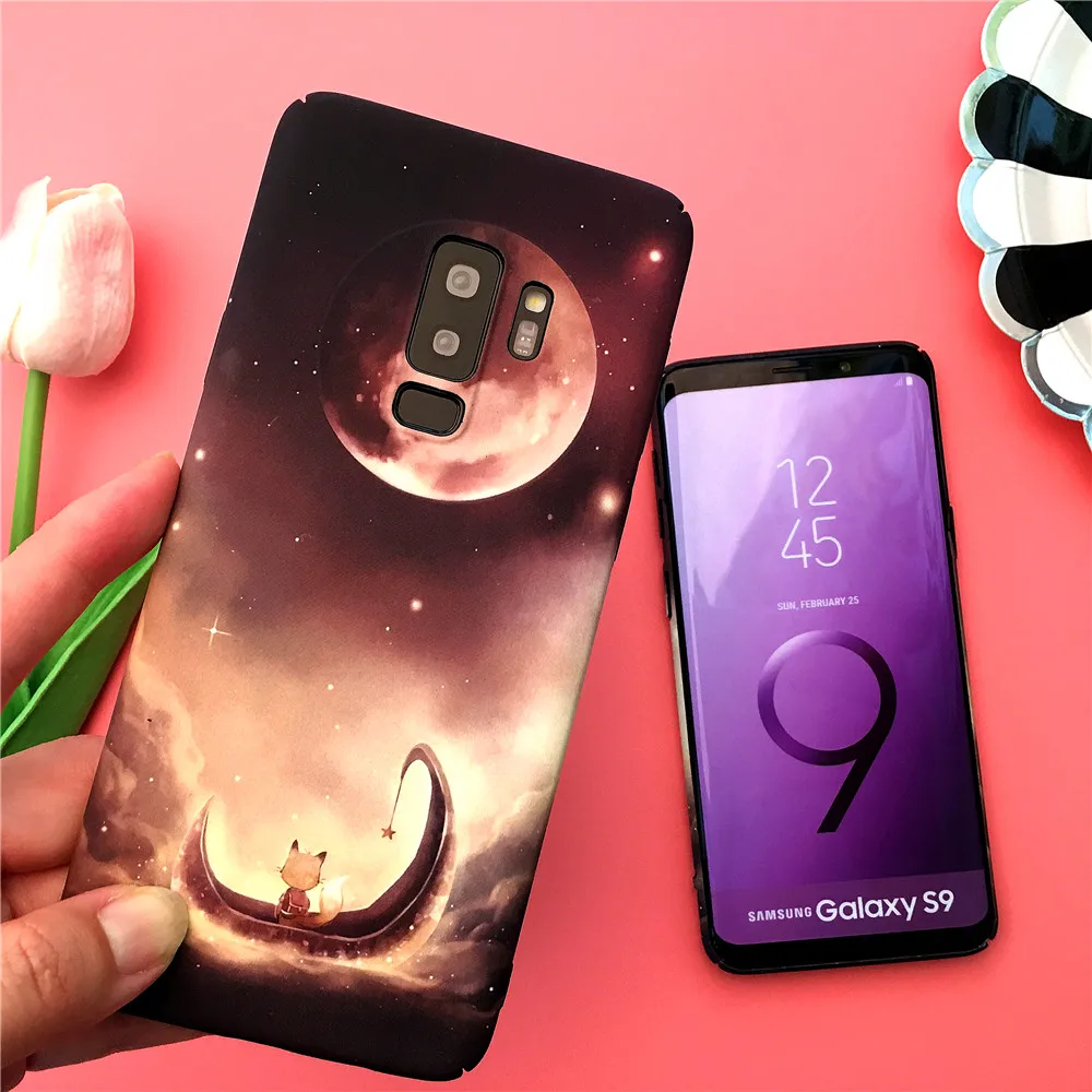 Чехол для телефона Samsung Galaxy S8 Plus S9 Note 8 Модный чехол IMD Жесткий мобильного S7 |