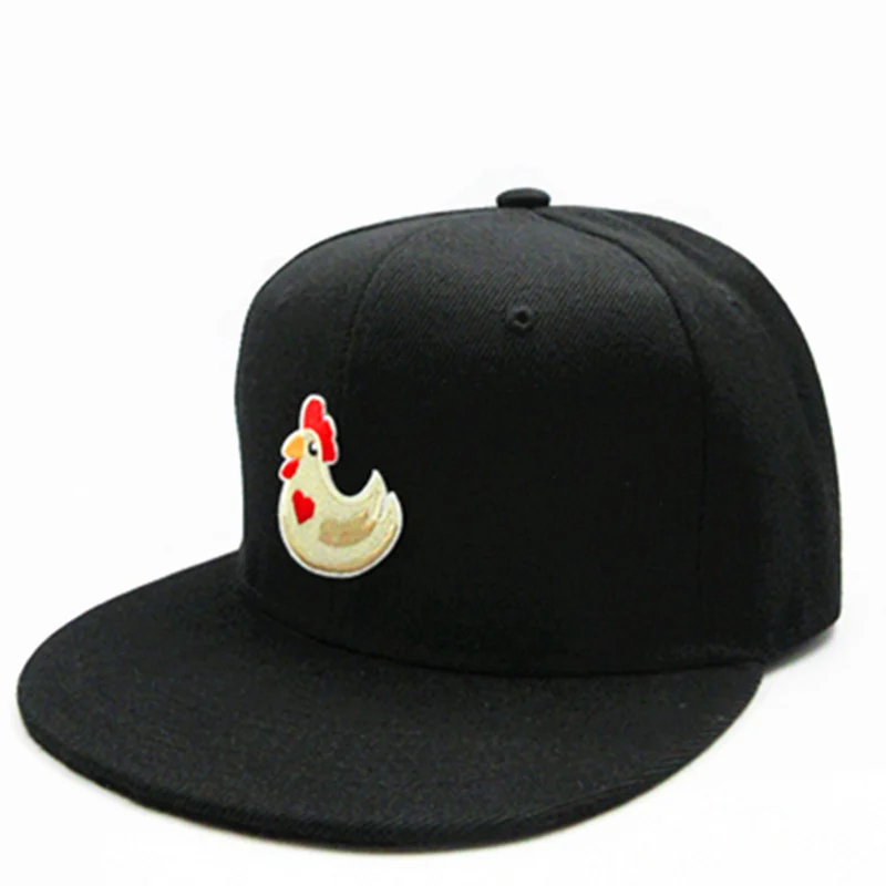 LDSLYJR мультфильм Петух вышивка хлопковая бейсболка хип-хоп кепка регулируемые