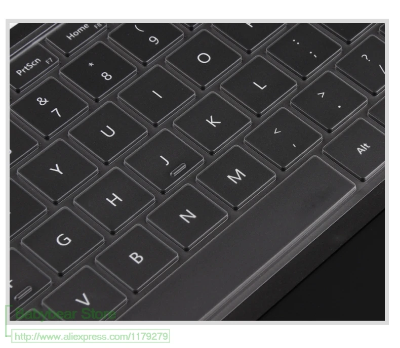 Чехол для ноутбука из прозрачного ТПУ Microsoft Surface 1 2 3 Pro 4 5 Защита клавиатуры