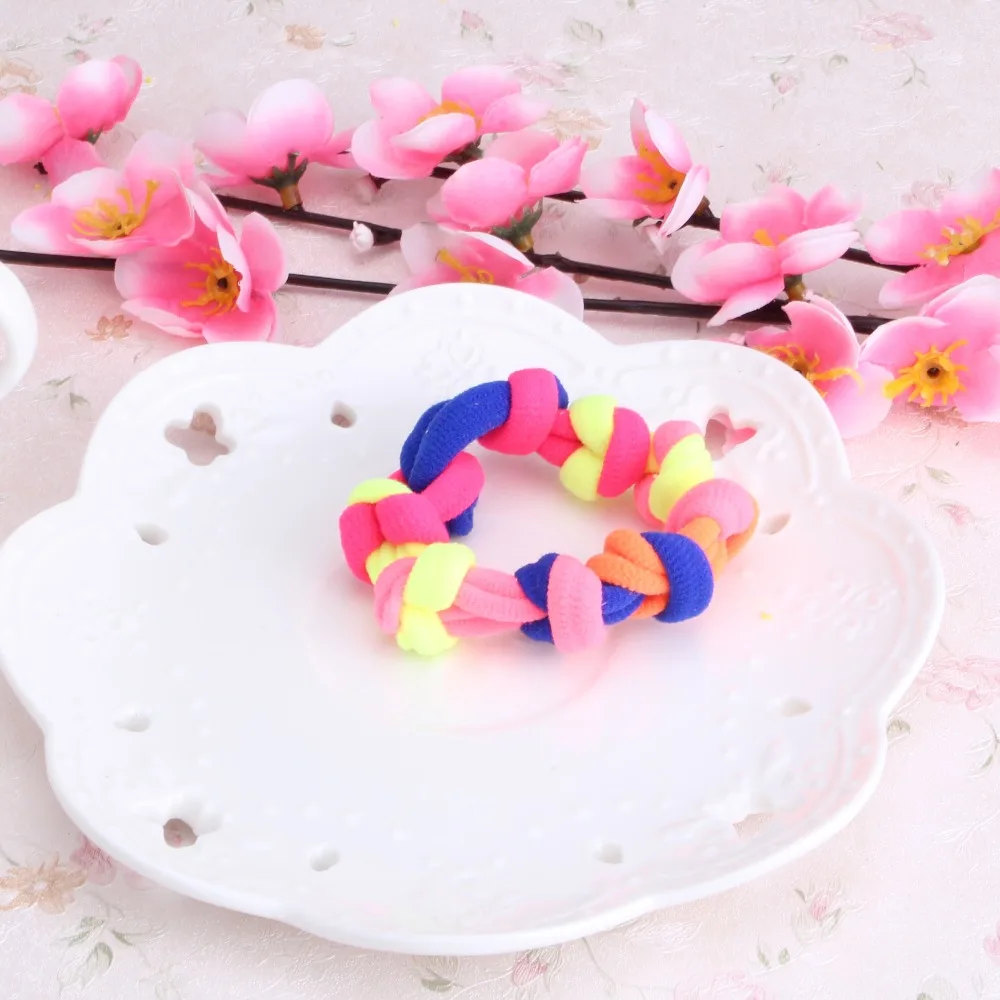 Горячая Распродажа 90 шт./упак. Новая эластичная повязка на голову милые