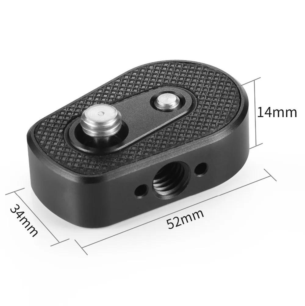 SmallRig DSLR Camera Plate Rig Heli coil Защитная Монтажная пластина для DJI Ronin S с отверстиями