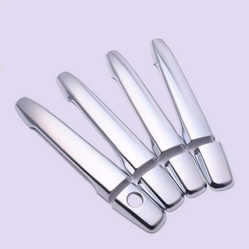 FUNDUOO для Peugeot 4007 2007 2008 2009 2010 2011 2012 хромированная крышка дверной ручки декоративные