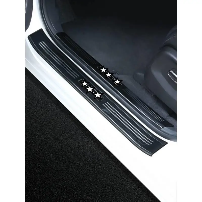 Задние панели педаль дверная ручка Выход кондиционера внешний хромированный