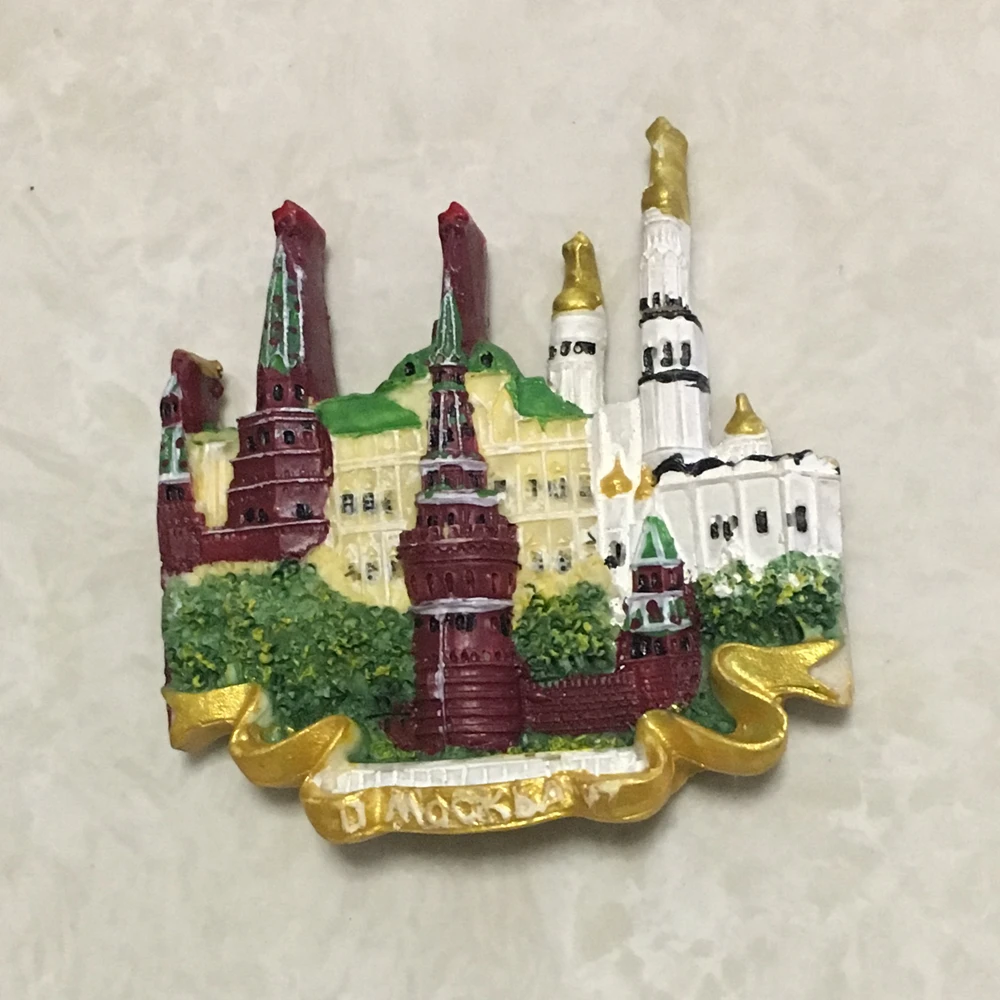 

Russia Moscow Red Square Fridge Magnet Tourism Souvenirs