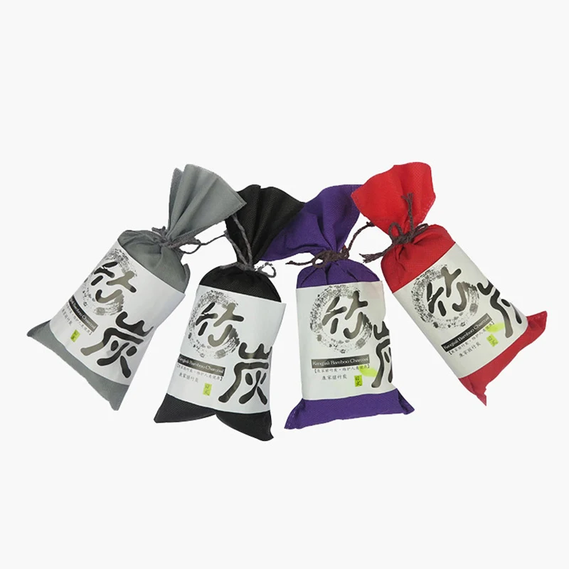 Автомобильный домашний поглотитель запаха бамбуковый уголь с активированным