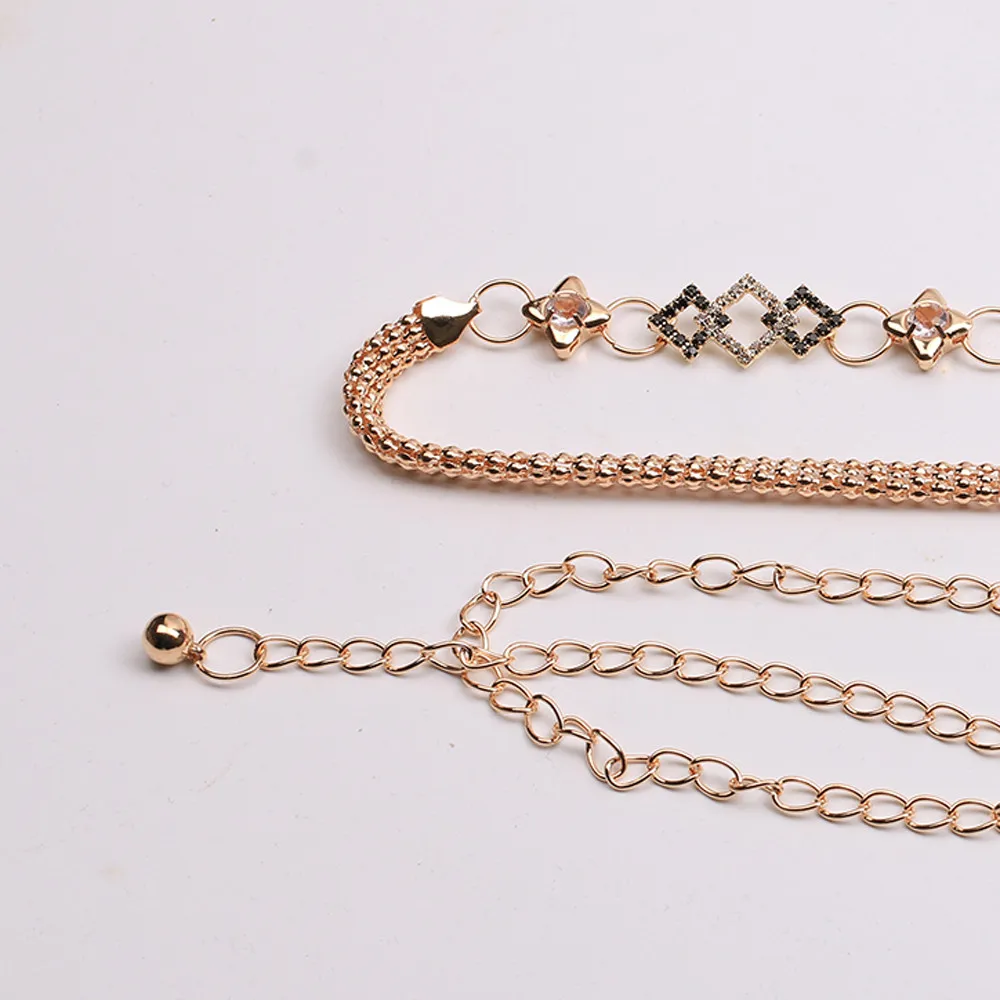 2019 NEW Women's Lady Fashion Metal Chain Style Belt Body match with other dress as accessory 3.6 | Аксессуары для одежды