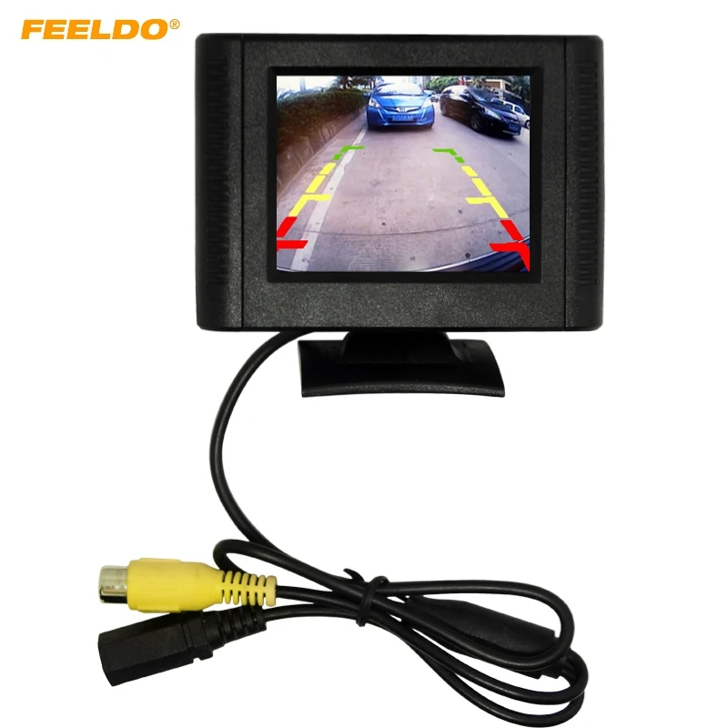 Цифровой 2 5 дюймовый съемный жк монитор TFT с разъемом RCA для DVD камеры заднего вида