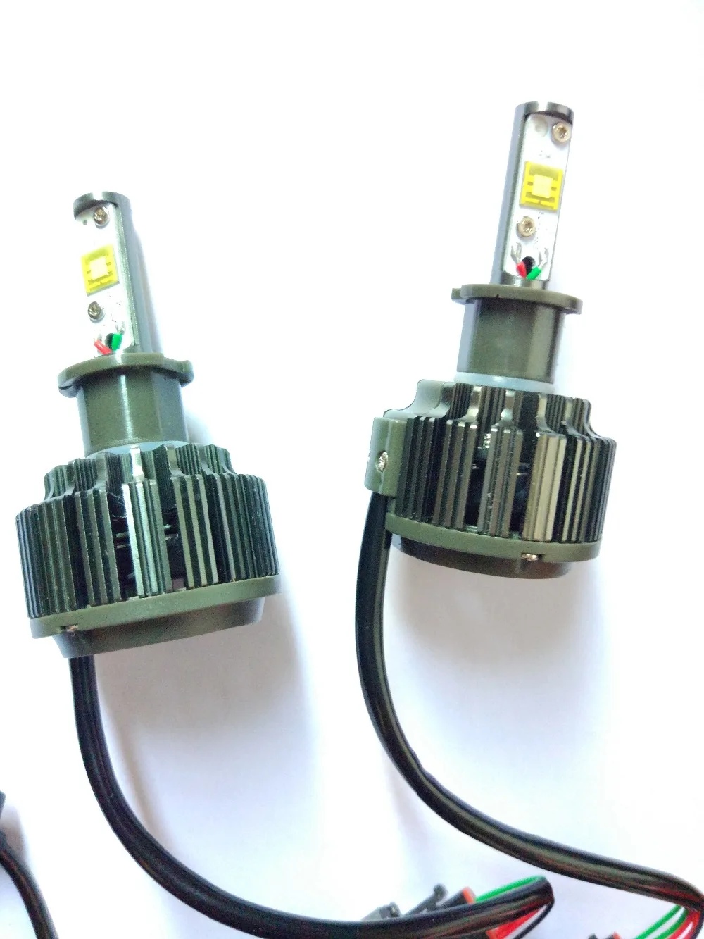 

Free ship C- CHIP H3 led car headlight fog lamp 30W 3600LM V16 turbo fan automobile driving bright white replace halogen bulb