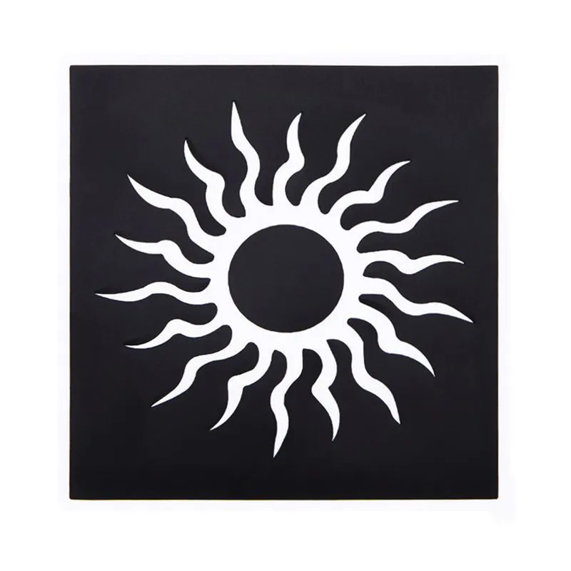 

20PCS/SET Salon DIY Hairstyling Hair Tattooing Template Hair Trimmer Carved Coloring Pattern Stencil Dye Coating Board Rookie