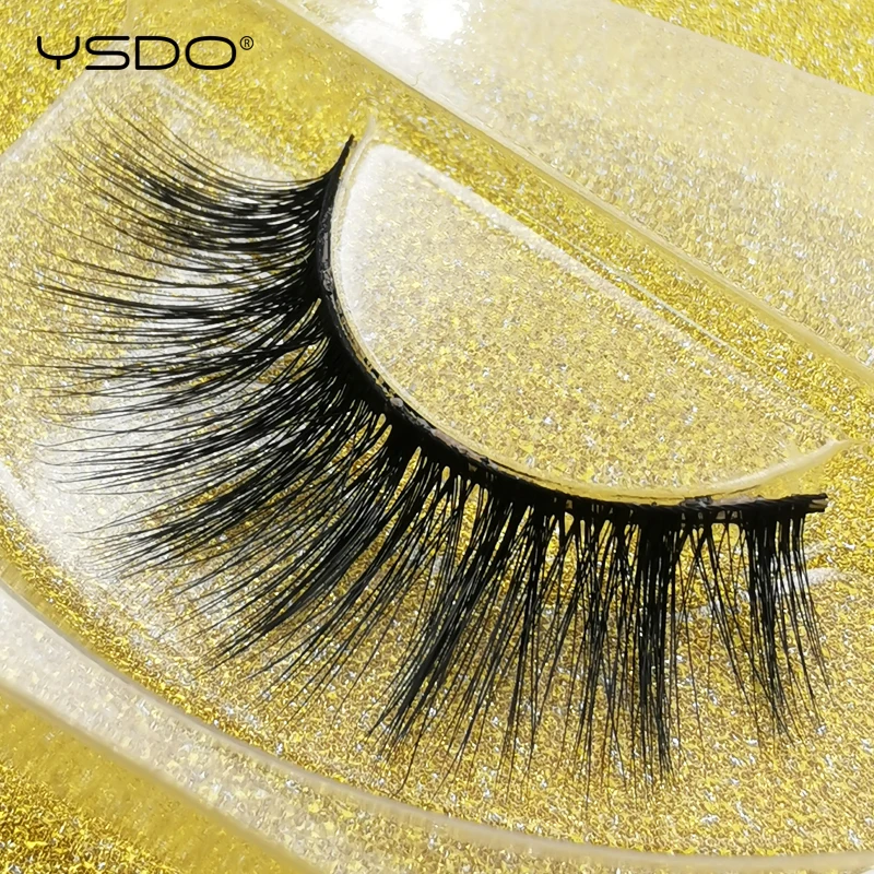 YSDO норковые ресницы натуральные накладные Макияж 3d ручная работа искусственные