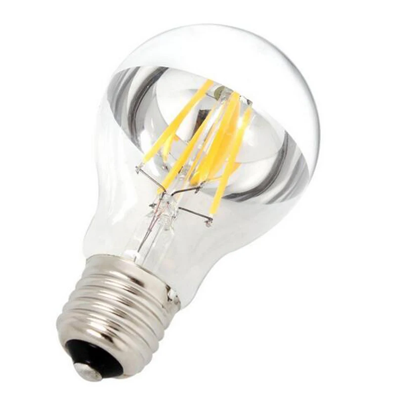 Светодиодная лампа накаливания с зеркалом E27 4 Вт 6 Вт|led filament bulb|filament bulbled |