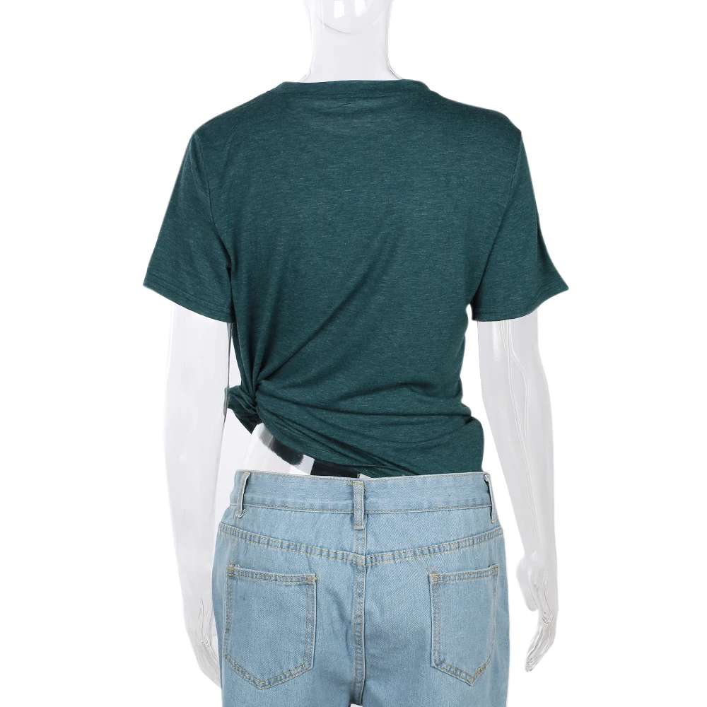 Футболка женская простая с коротким рукавом 2019|Футболки| |