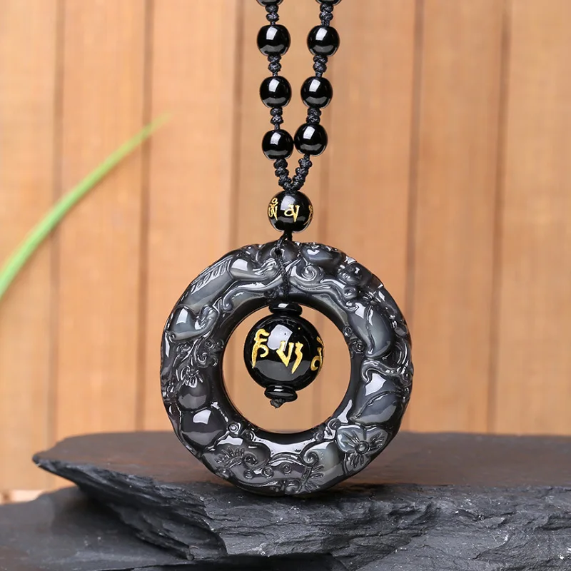 Прямая поставка мужское ожерелье с подвеской натуральный ледяной Радужный