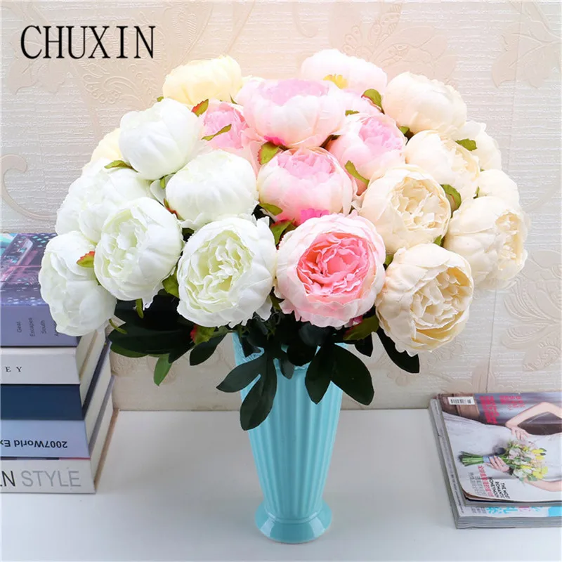 Высококачественный искусственный шелк 7 головок украшение для дома отеля стола