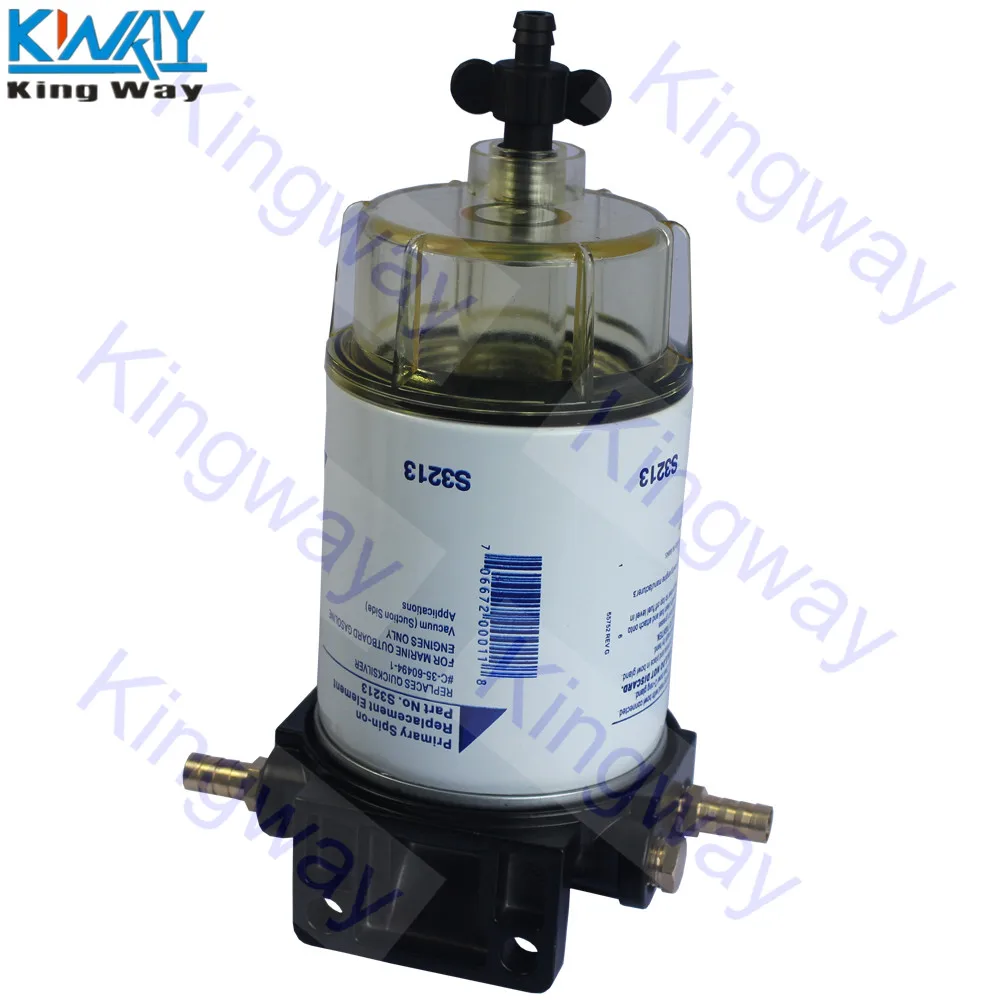 Бесплатная доставка King Way 3/8 &quotNPT S3213 топливный фильтр/система разделения воды для