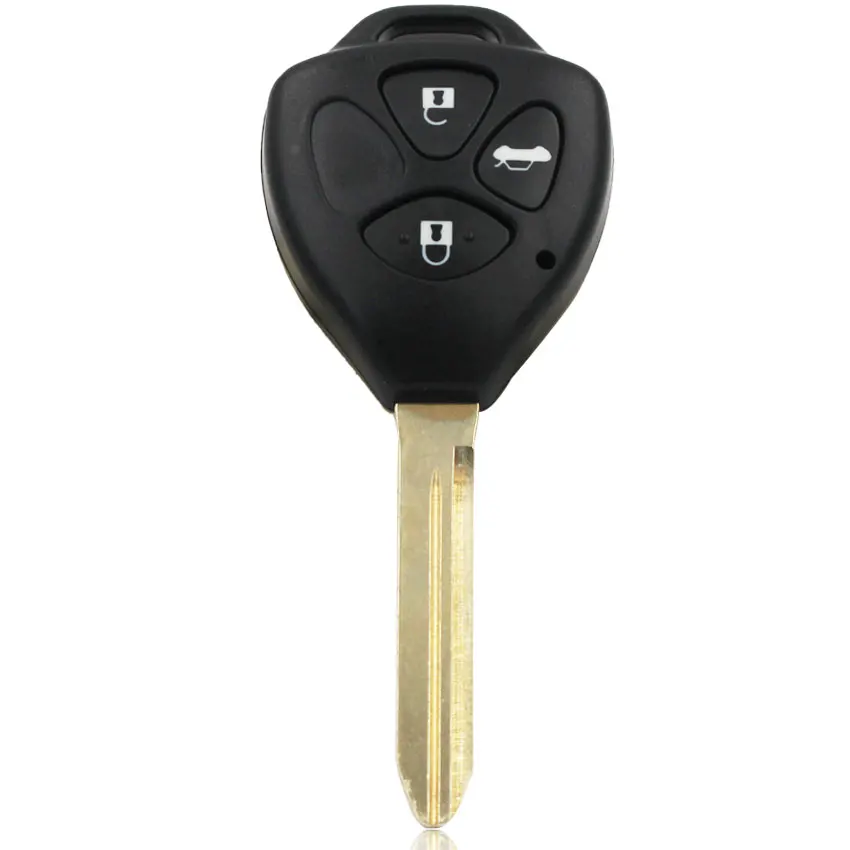 2 кнопки 3 кнопки Замена дистанционного ключа оболочки чехол для Toyota Corolla Camry Auris TOY47 uncut ключ