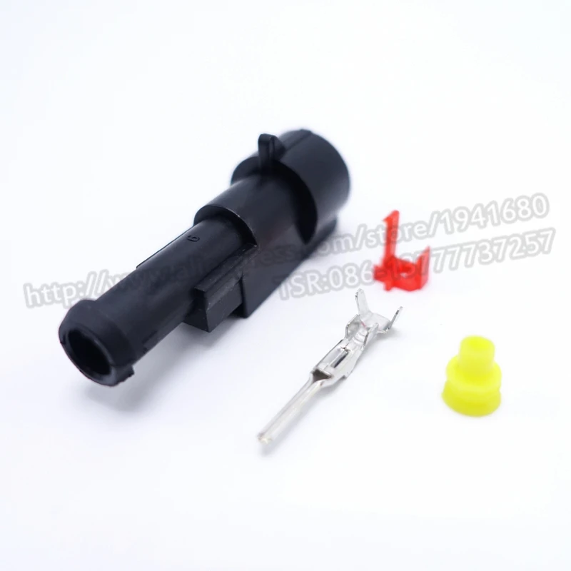 Одноконтактный уплотненный водонепроницаемый гнездовой электрический