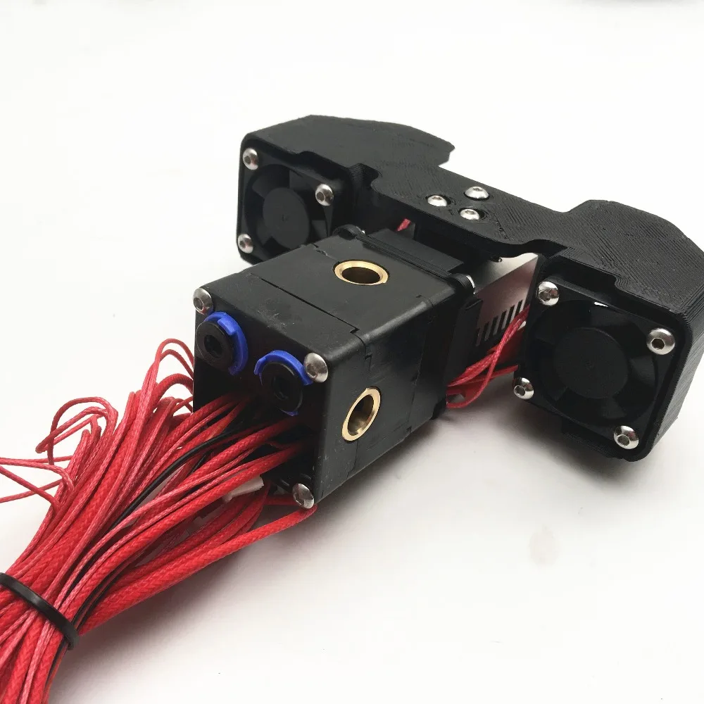 1 комплект Собранный Ultimaker 2+ 3D принтер Chimera hotend комплект PT100 версия двойной экструдер 2 на входе 2 Экструзионная головка 1,75 мм нить