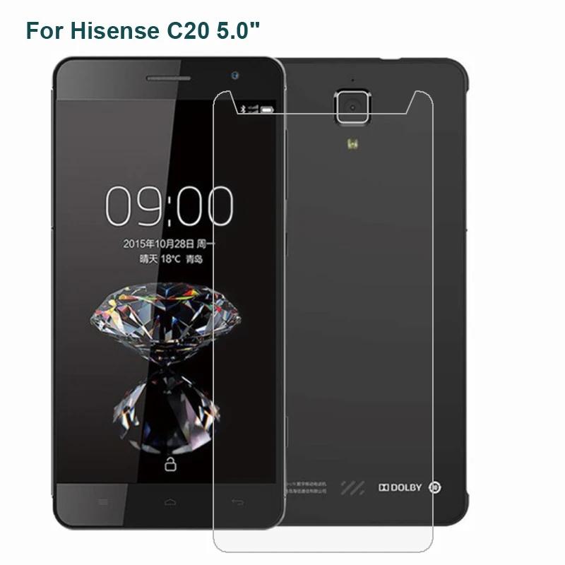 Для Hisense C20 закаленное стекло стальная пленка Передняя защитная запасная часть
